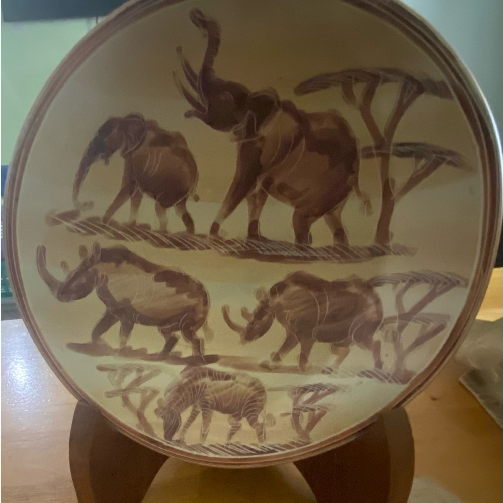 Pottery bowl